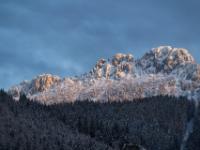 Traumhafte Abendstimmung am Kampenwand Massiv